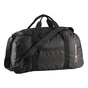 Caribee Folding 37L Travel Duffle Bag Black