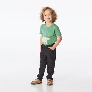 Cape Kids Cargo Convertible Pants Black