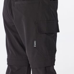 Cape Kids Cargo Convertible Pants Black