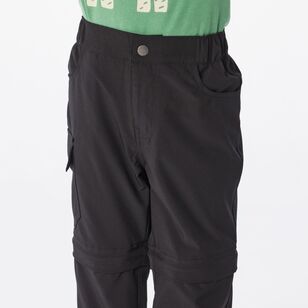 Cape Kids Cargo Convertible Pants Black