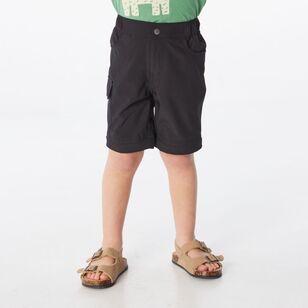 Cape Kids Cargo Convertible Pants Black