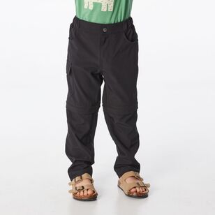 Cape Kids Cargo Convertible Pants Black