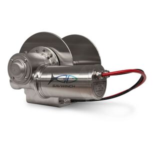 Savwinch 6008M-1000 Stainless Steel Series Drum Winch Mini Package Multicoloured