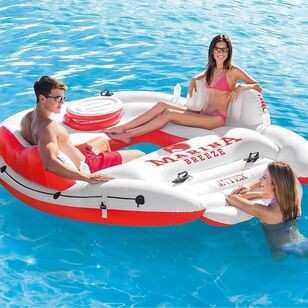 Intex Marina Breeze Island Float White & Red