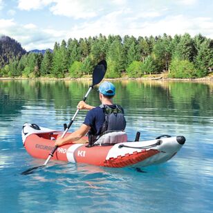 Intex Excursion Pro K1 Inflatable Kayak Red & White