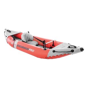 Intex Excursion Pro K1 Inflatable Kayak Red & White