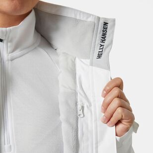 Helly Hansen Women's Crew Midlayer 2.0 Jacket White