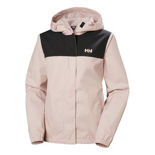 Helly Hansen Women's Vancouver Rain Jacket Pink Cloud