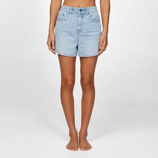 O'Neill Women's Eisley Denim Short Faded Denim