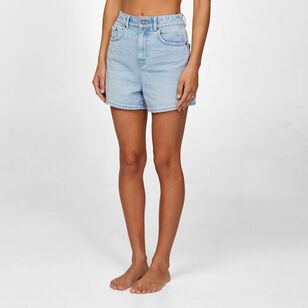 O'Neill Women's Eisley Denim Short Faded Denim