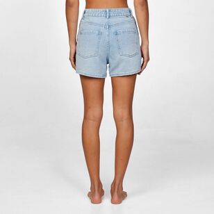 O'Neill Women's Eisley Denim Short Faded Denim