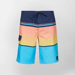 O'Neill Youth Lennox Striped Boardshorts Aquarius