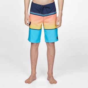 O'Neill Youth Lennox Striped Boardshorts Aquarius