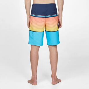 O'Neill Youth Lennox Striped Boardshorts Aquarius