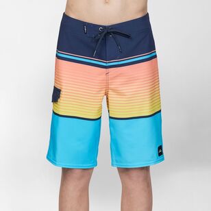 O'Neill Youth Lennox Striped Boardshorts Aquarius