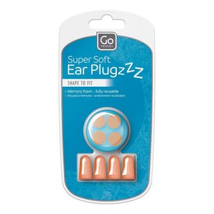 Go Travel Super Soft Ear Plugs Orange