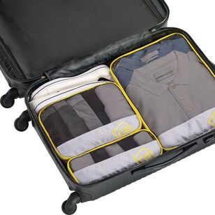 Go Travel Mixed Size Packing Cubes 3 Pack Yellow