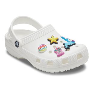 Crocs Girls Rule Jibbitz 5 Pack Multicoloured