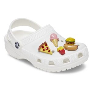 Crocs Mini 3D Food Jibbitz 5 Pack Multicoloured