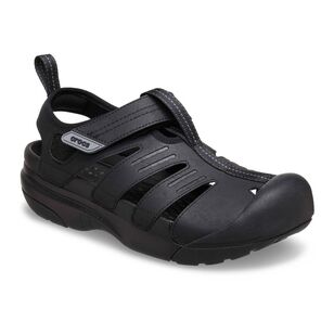 Crocs Men's Yukon Fisherman Sandals Black