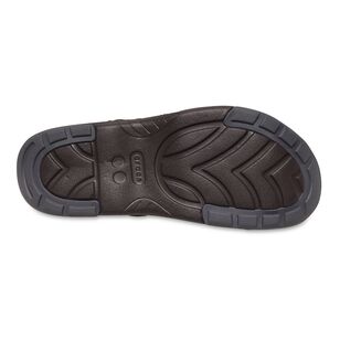 Crocs Men's Yukon Fisherman Sandals Espresso