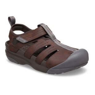 Crocs Men's Yukon Fisherman Sandals Espresso