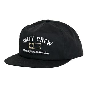 Salty Crew 5 Panel Cap Nautical & Black