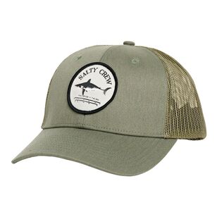 Salty Crew Retro Trucker Cap Bruce & Kelp Green