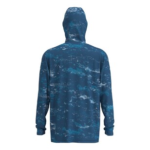 Gillz Jax Beach Lightweight UV Hoodie Dark Blue