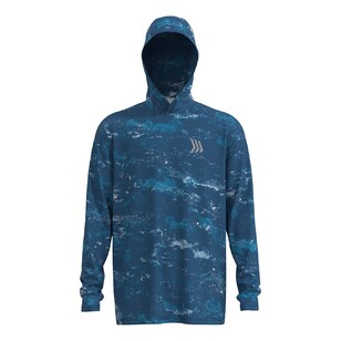 Gillz Jax Beach Lightweight UV Hoodie Dark Blue