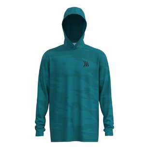 Gillz Jax Beach Lightweight UV Hoodie Biscay Bay Swell