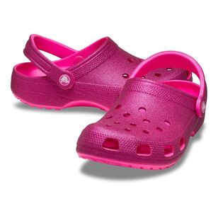 Crocs Classic Glitter Clog Pink Crush