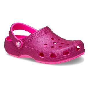 Crocs Classic Glitter Clog Pink Crush