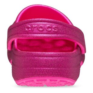 Crocs Classic Glitter Clog Pink Crush