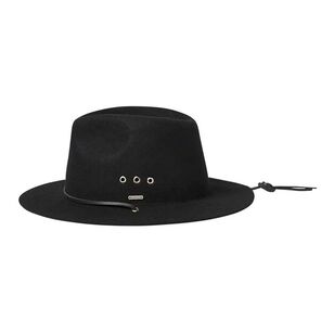 Brixton Men's Wesley Weather Guard™ Packable Fedora Black