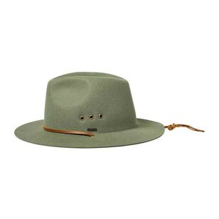 Brixton Men's Wesley Weather Guard™ Packable Fedora Light Moss