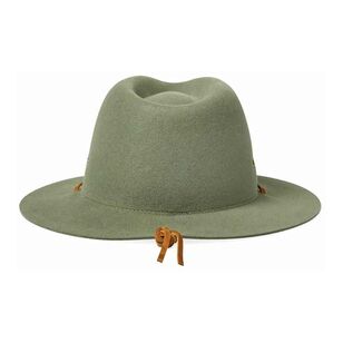 Brixton Men's Wesley Weather Guard™ Packable Fedora Light Moss