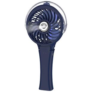 Spinifex Personal Portable Lithium Rechargeable Mist Fan Black