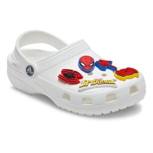 Crocs Spider Man Jibbitz 5 Pack Multicoloured