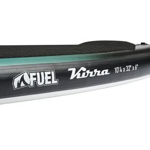 Fuel Kirra 10'4" Inflatable Stand Up Paddleboard Green & Black 10 ft 4 in