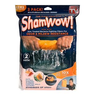 Shamwow 2-Pack Orange