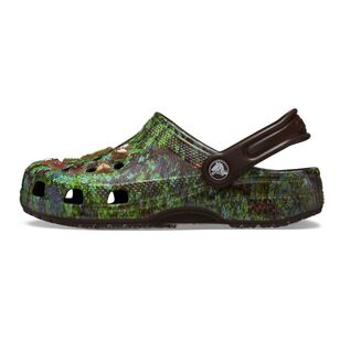 Crocs Kids Classic Bug Clog Coffee & Multicoloured