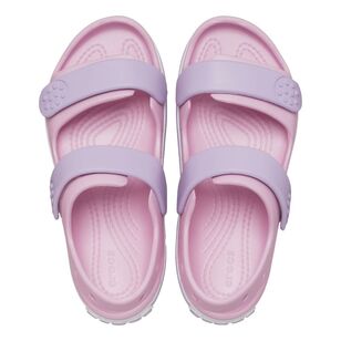 Crocs Kids Crocband Cruiser Sandal Ballerina & Lavendar