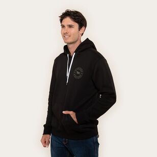 Ringers Western Men's Signature Pullover Hoodie Black & Military Green