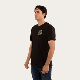 Ringers Western Men's Signature Bull Tee Black & Camo