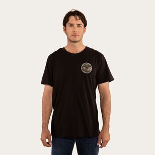 Ringers Western Men's Signature Bull Tee Black & Camo