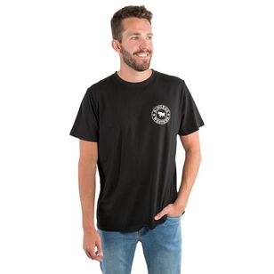 Ringers Western Men's Signature Bull Tee Black & White