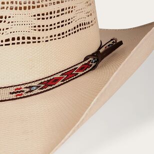 Ringers Western Men's Indiana Paper Straw Hat White