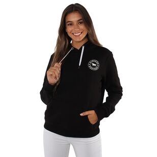 Ringers Western Women's Signature Bull Pullover Hoodie Black & White