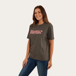 Ringers Western Women's Somerset Loose Fit Tee Vintage Black